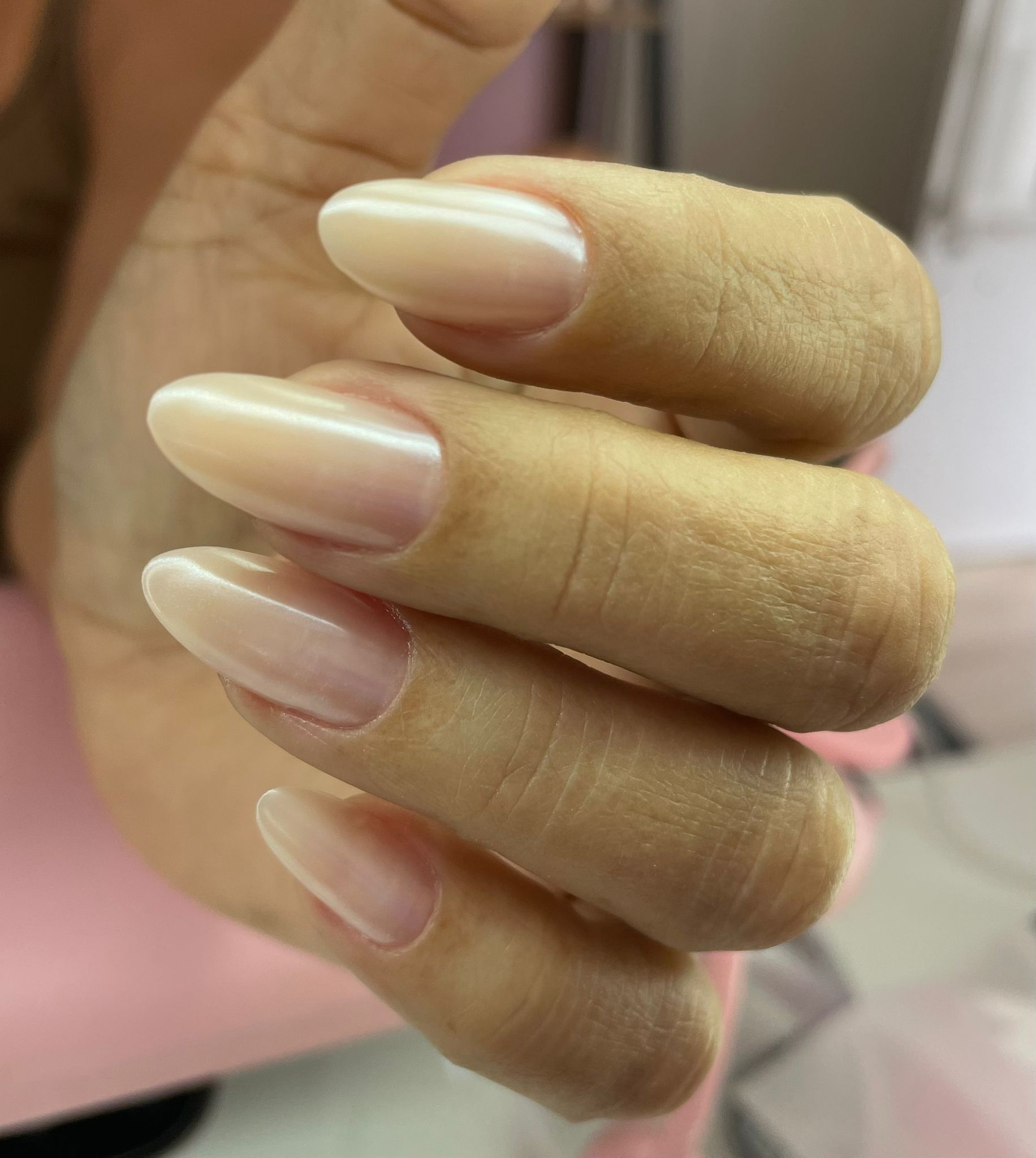 Decoração de unhas elegante